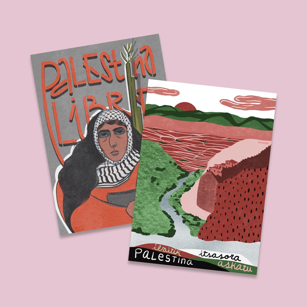 PALESTINA ILUSTRAZIOA A4 (EZ BAZKIDE)